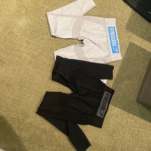Gymshark Legging ( black and gray)